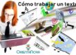 trabajar un texto