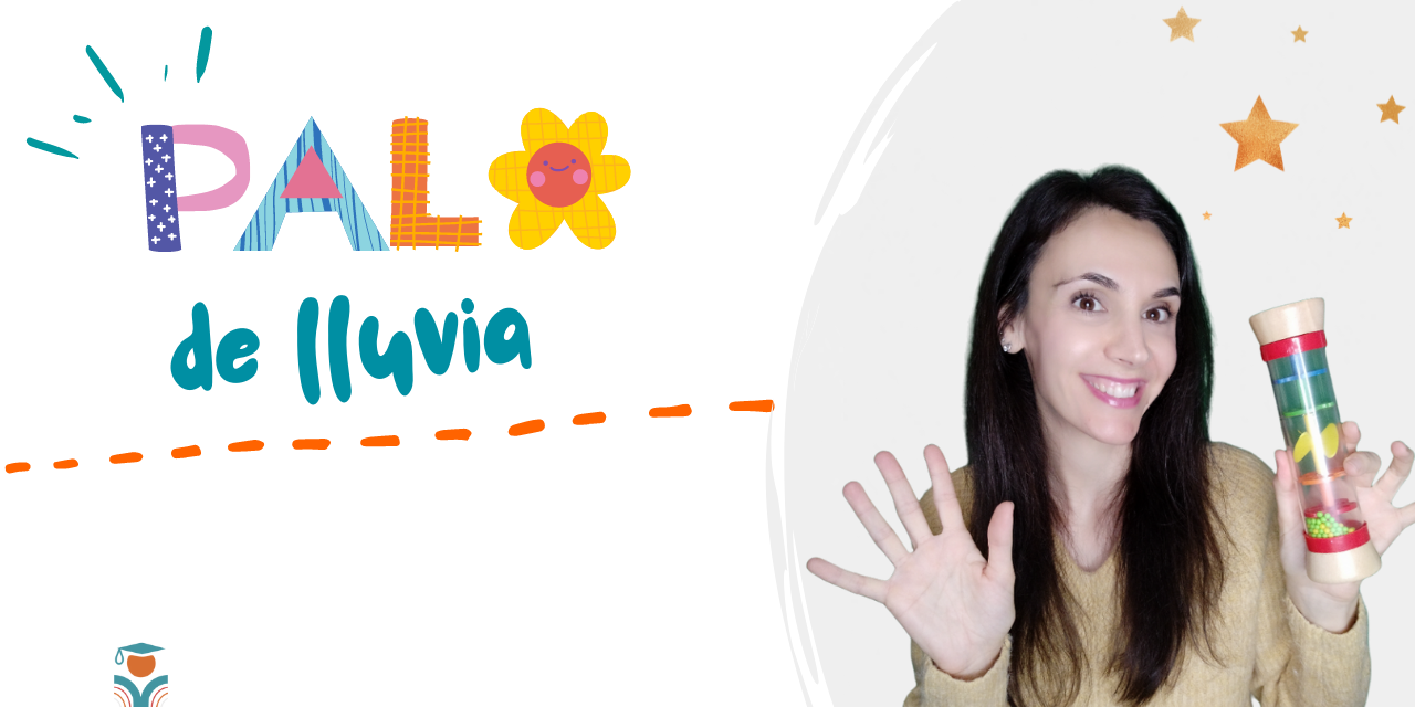 Palo de lluvia. Juguete educativo para bebés