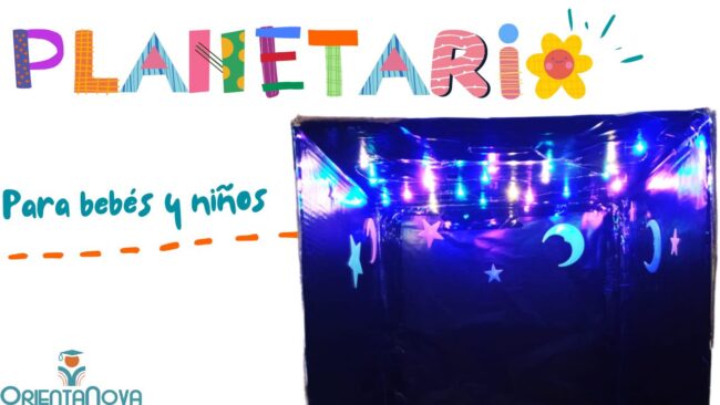 Estimulación sensorial bebés. El planetario. OrientaNova