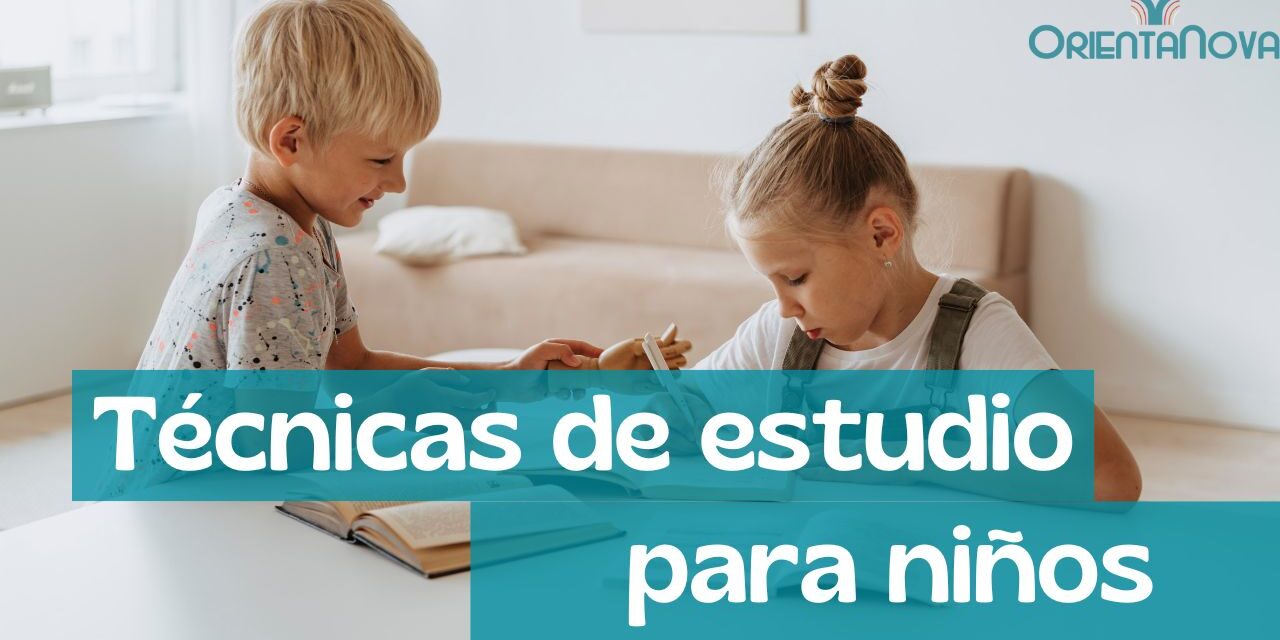 técnicas de estudio para niños Técnicas de estudio para niños