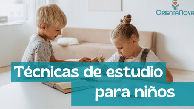Técnicas de estudio para niños